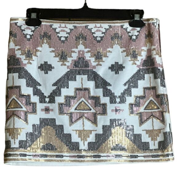 NWT Fate Miss Behavin Sequins Skirt Size Medium 📦 - Picture 2 of 8